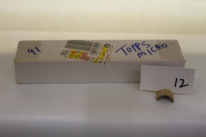 1991 Topps Micro sealed cardboard box with handwritten label