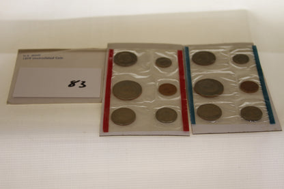 Complete 1979 U.S. Mint Uncirculated Coin Set in official packaging