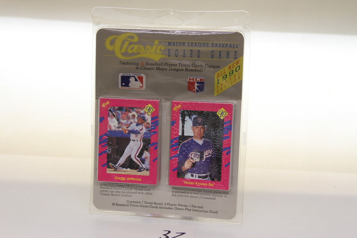 1990 Classic Major League Baseball Board Game set in unopened packaging