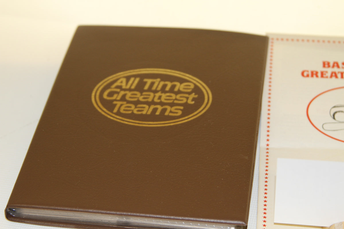 Close-up of All Time Greatest Teams album cover