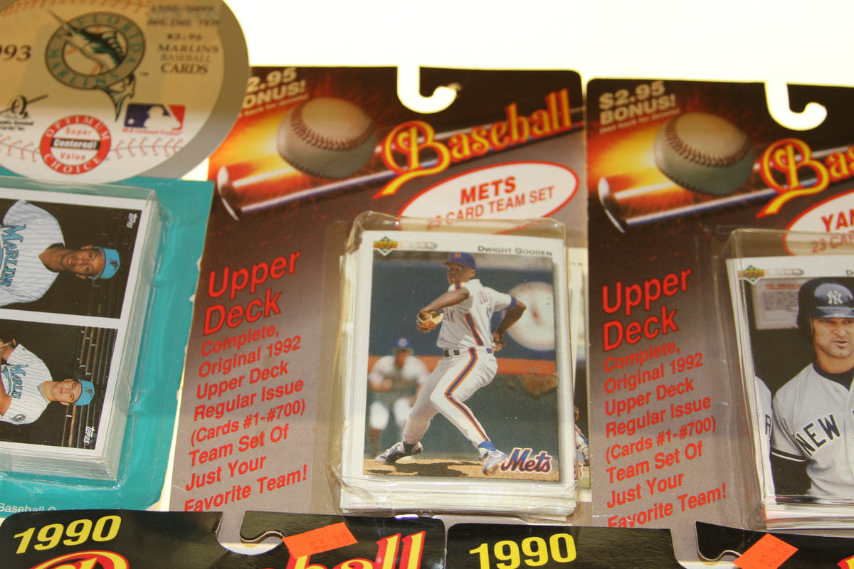 Dwight Gooden 1992 Mets Upper Deck team set in sealed package