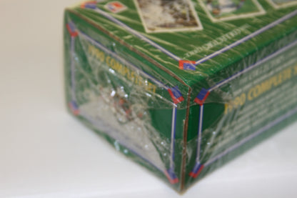 Angle showing corner and intact shrink wrap of 1990 Upper Deck set