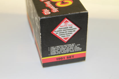 Side of box detailing features and 1991 Limited Edition set information