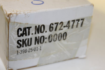 Close view of box corner with large catalog number and SKU