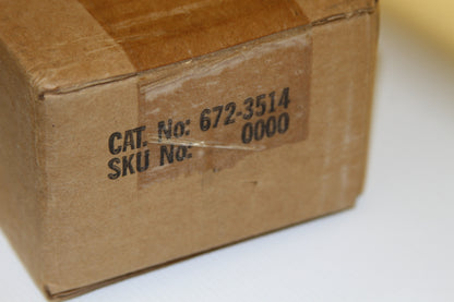 Box end showing catalog number and SKU number printed