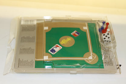 Back view of Classic MLB Board Game showing board, player pieces, and dice