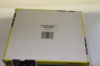 Bottom of Topps box showing barcode and copyright information