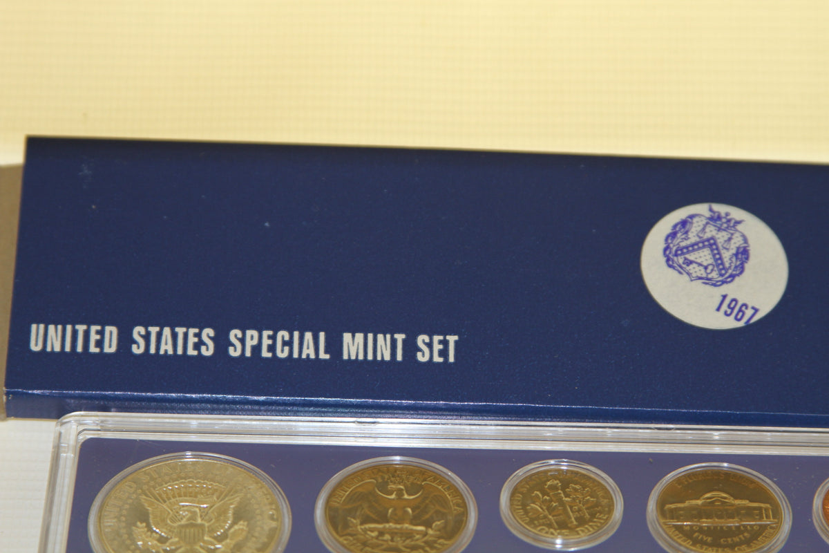 United States Special Mint Set box with 1967 U.S. Mint seal