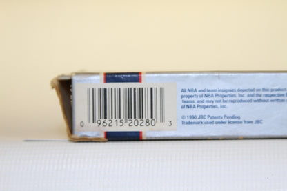 Barcode side of 1990 NBA Hoops Collect-A-Books box