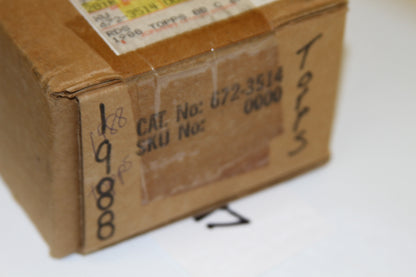 Corner of box with 1988 Topps handwritten on side