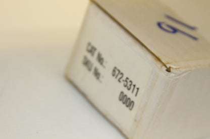 End view with catalog number label on Topps Micro box