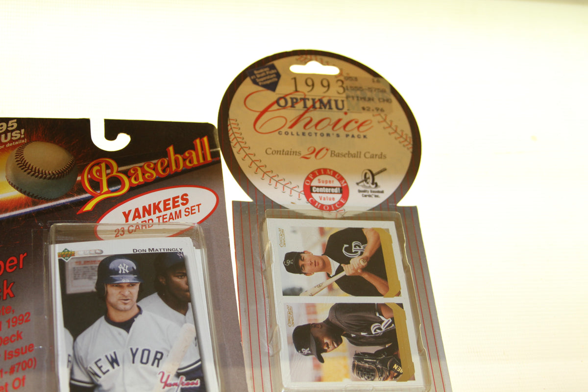 Chicago White Sox 1993 Optimum Choice Collector's Pack baseball cards