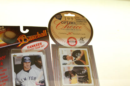Chicago White Sox 1993 Optimum Choice Collector's Pack baseball cards