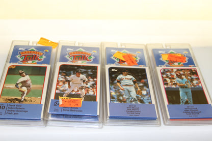 More Topps Sports Talk baseball card sets in clear holders