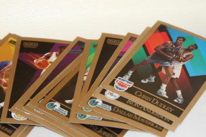 Group of NBA trading cards showing Chris Dudley and Ron Anderson